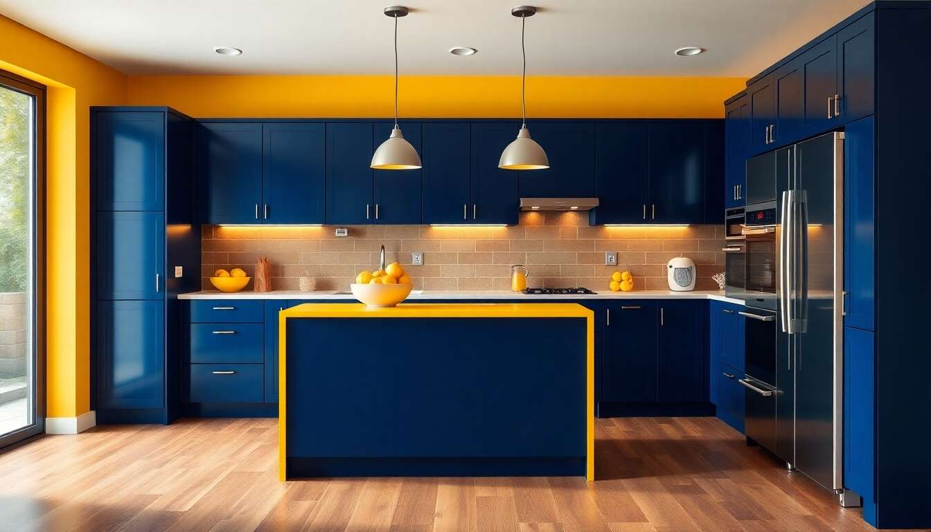 Conseils pour une cuisine contemporaine pleine de style et de couleur