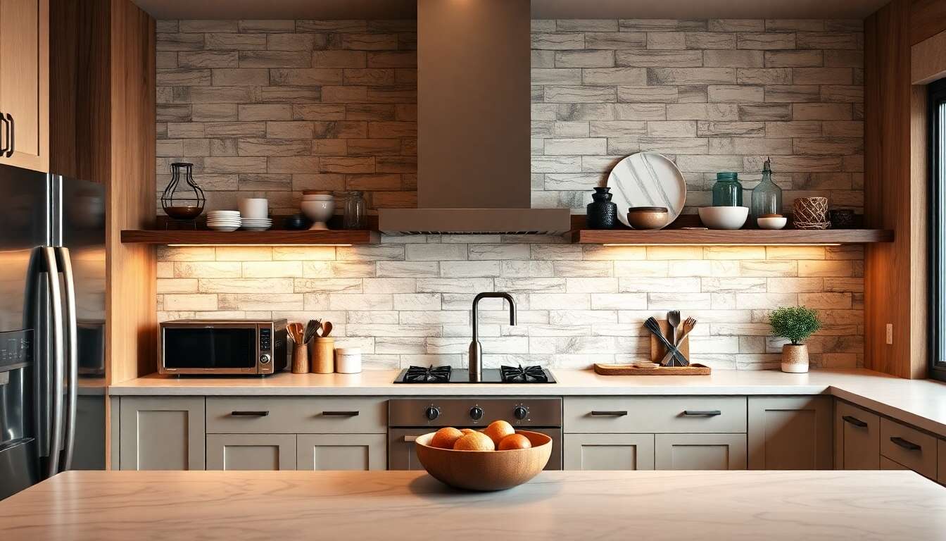 Adapter la crédence au style de votre cuisine