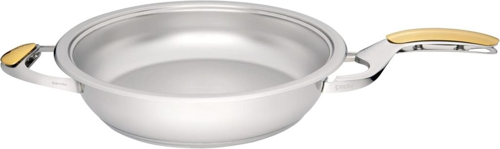 Test de la poêle Zepter Chef-d'œuvre : acier inoxydable et polyvalence