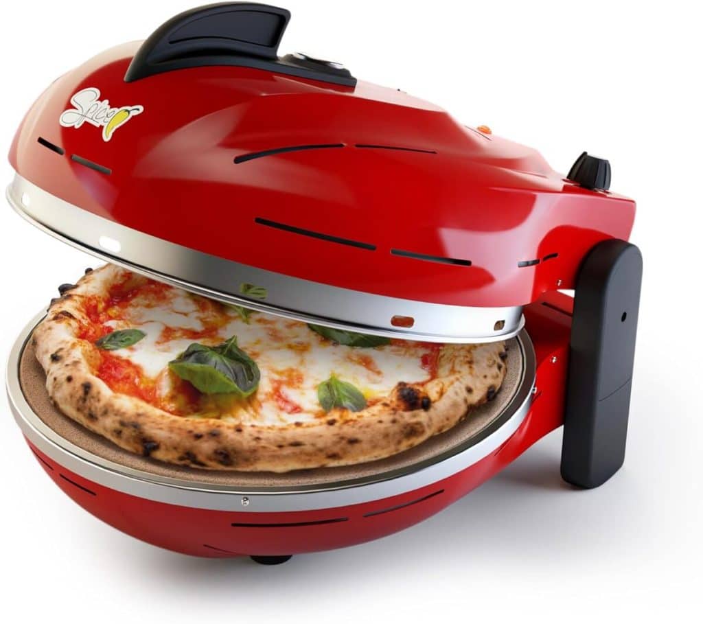 Test du four à pizza électrique Spice Diavola Pro V 2.0 rouge