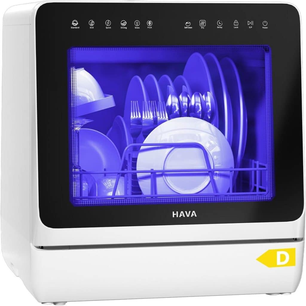 Test du lave-vaisselle de comptoir HAVA 2025 : 8 programmes et efficacité optimale