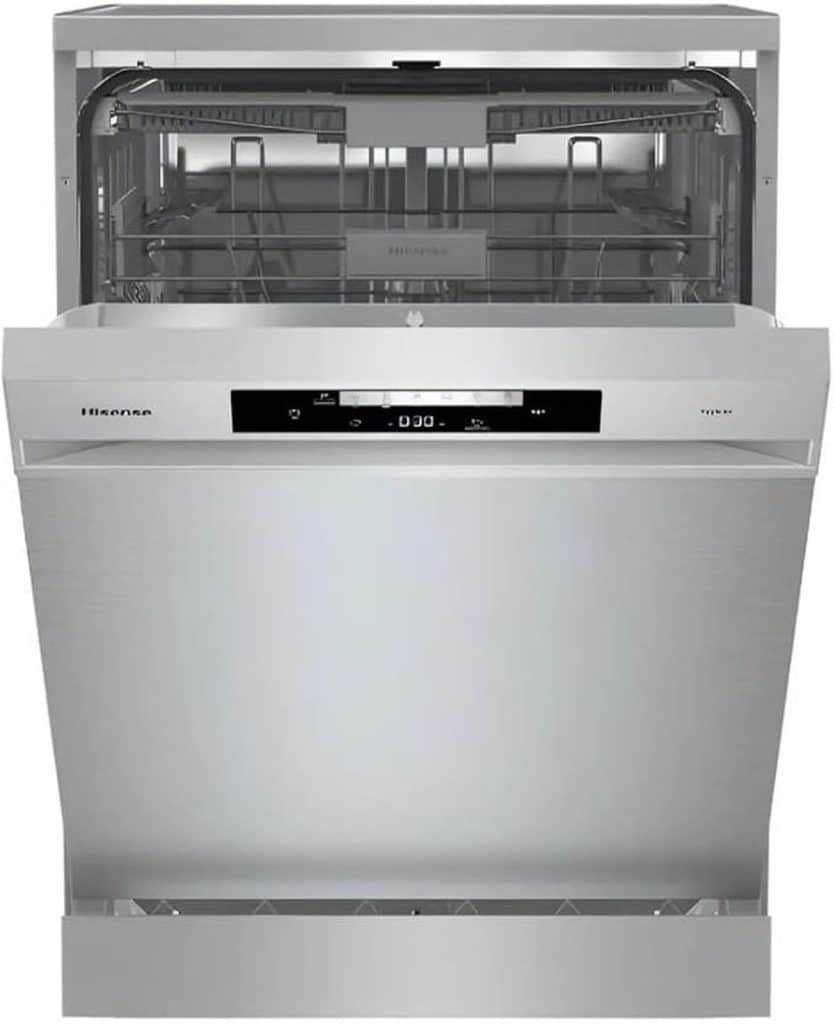 Test du lave-vaisselle Hisense HS643C90X : efficacité et polyvalence