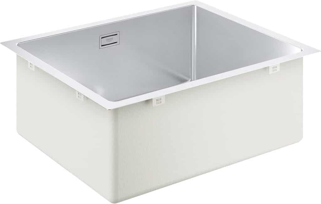 Test : evier Grohe K700U en inox 550 x 450 mm