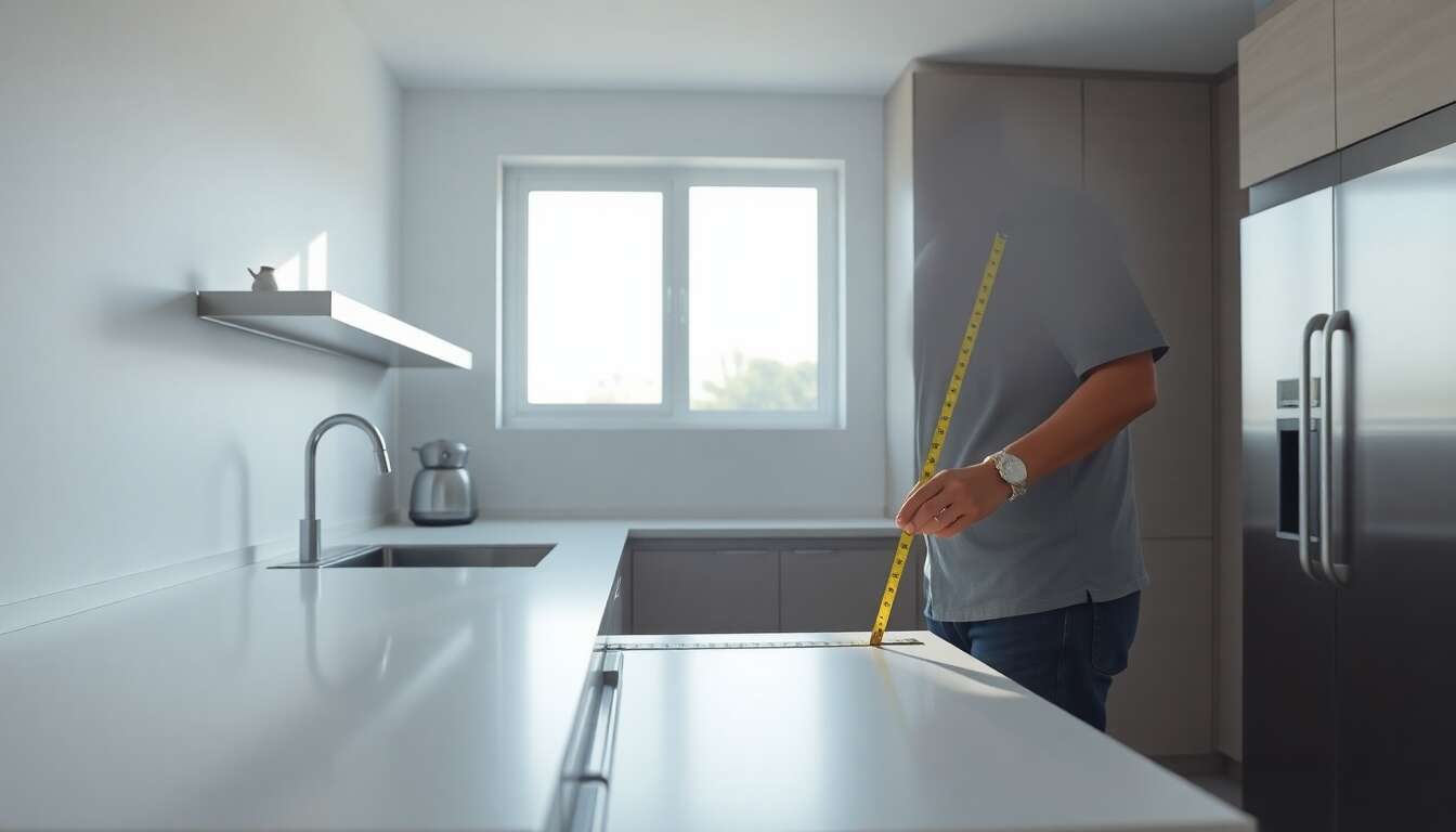 Prendre les mesures de votre espace