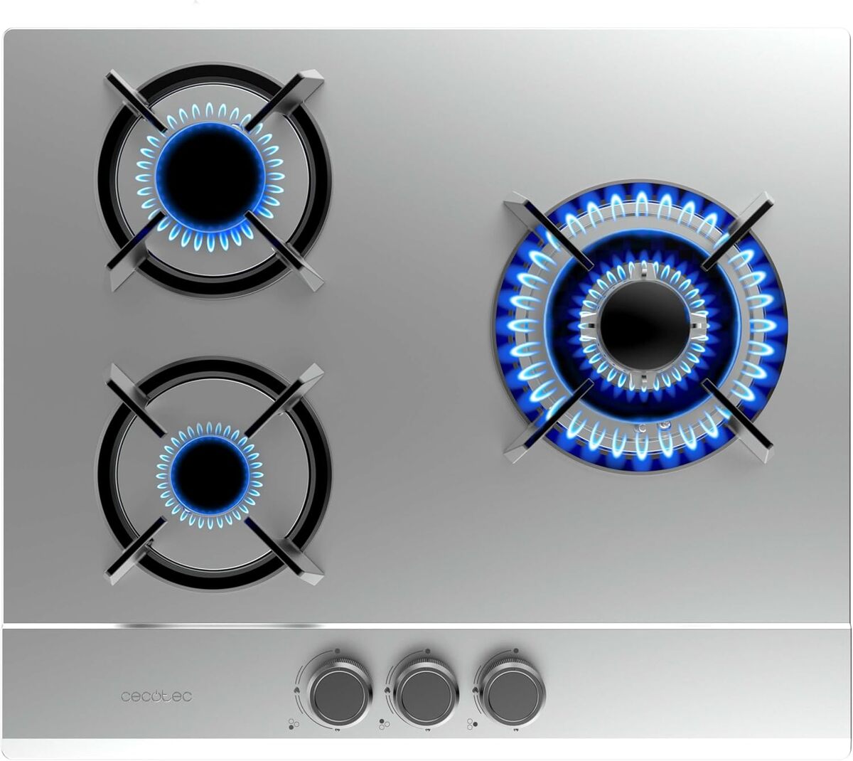 Test : cecotec Bolero Squad G 3200S, plaque à gaz 3 feux performante