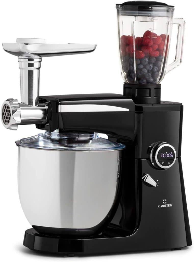 Test du robot mixeur Klarstein 2000W : performance multifonction garantie