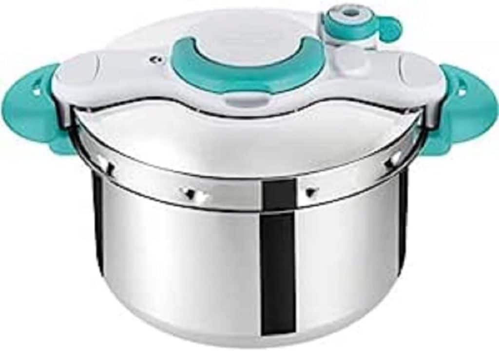 Test du SEB Clipso Minut Easy 9 L : l'autocuiseur bleu