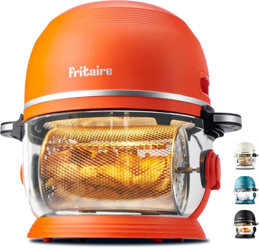Test : fritaire air fryer 4, 8 L autonettoyante en verre