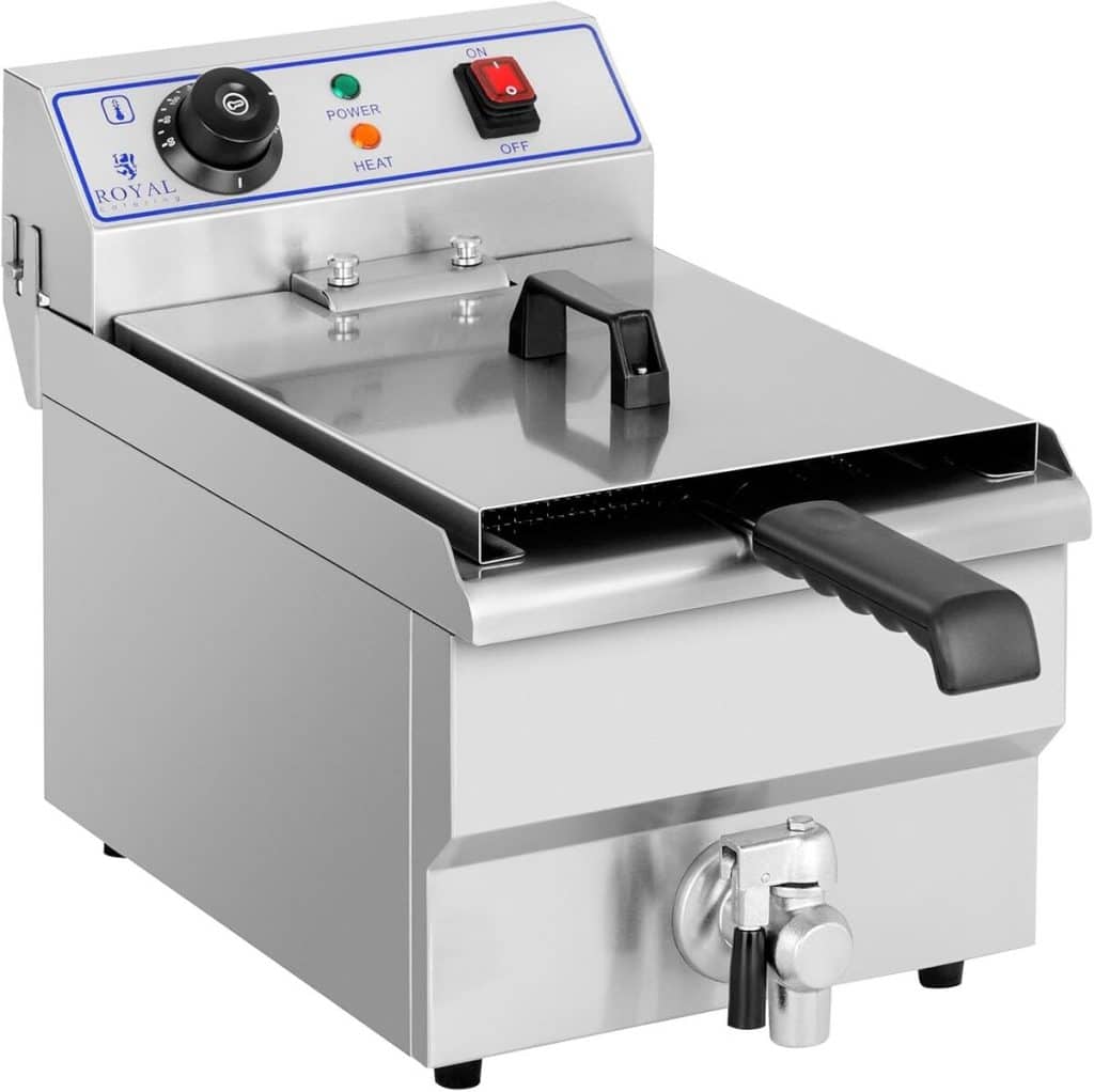 Test : friteuse électrique Royal Catering RCEF-16DH puissante et professionnelle