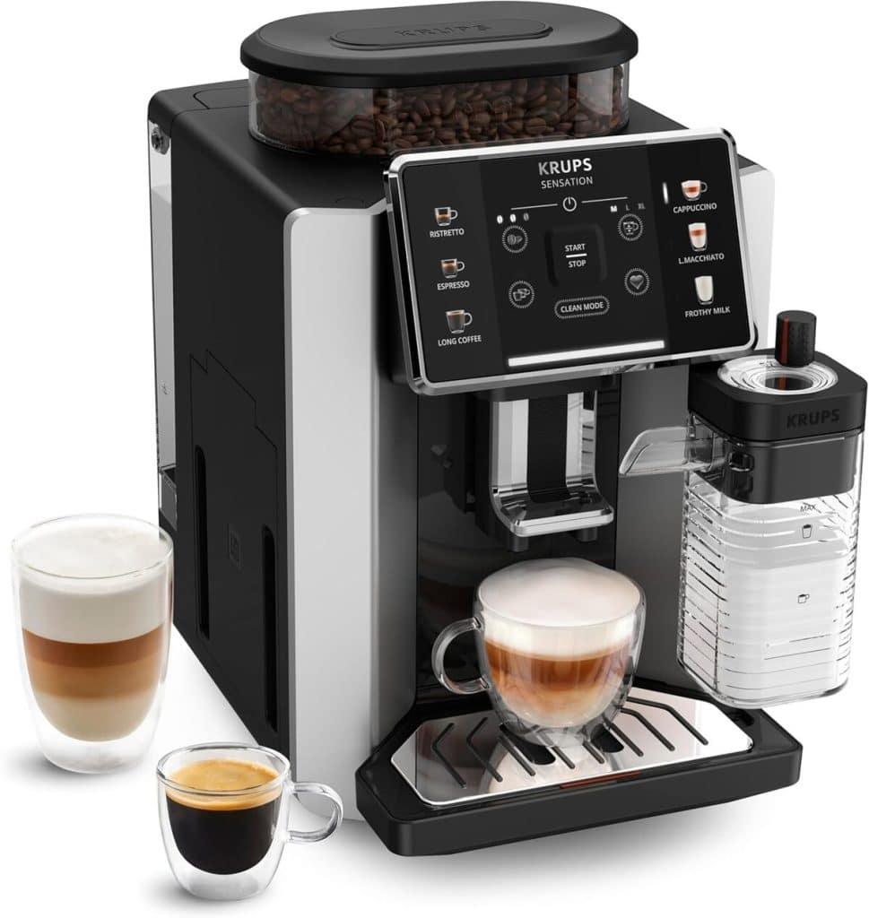 Test : krups Sensation Lait M50, machine à café complète