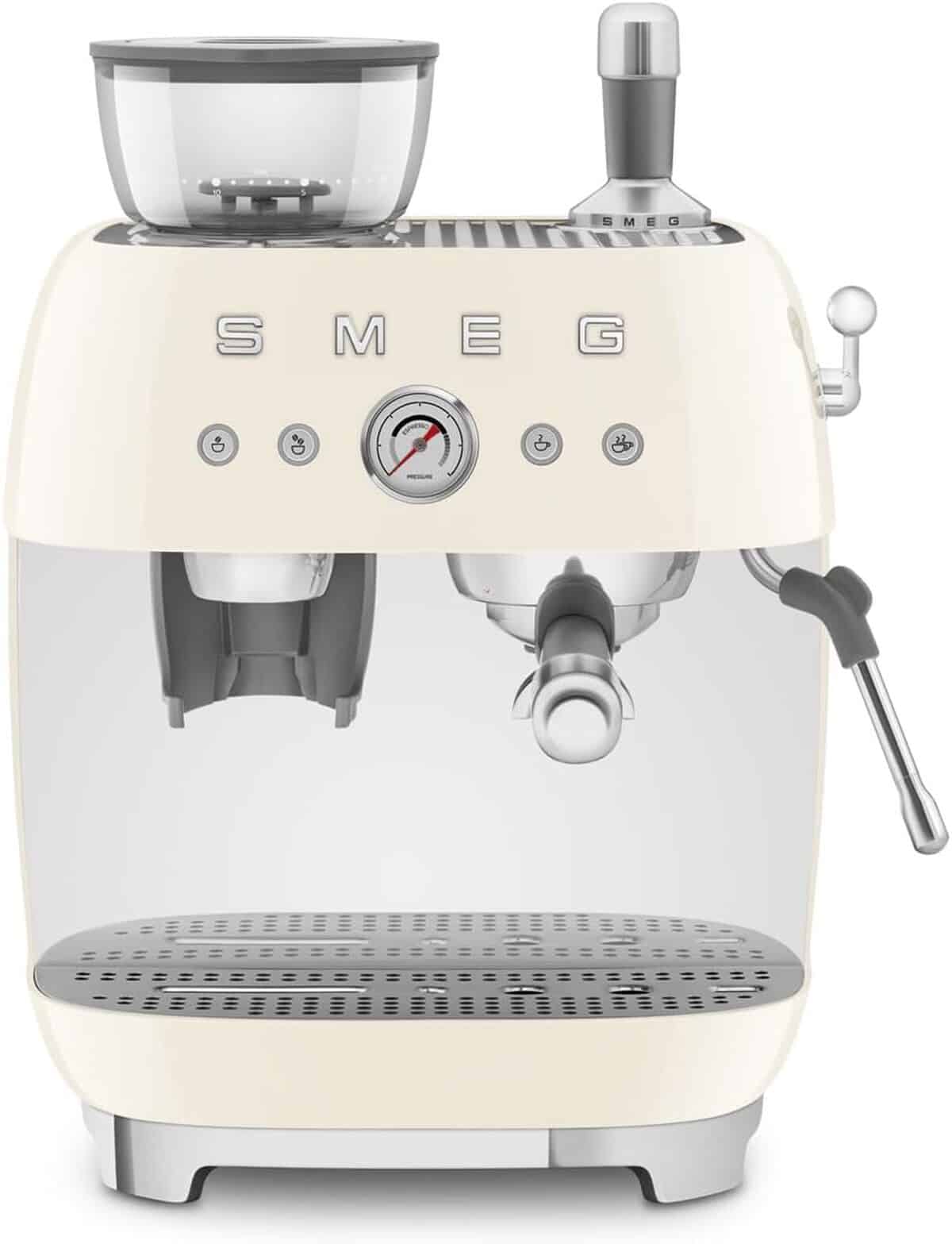 Test : machine à café expresso Smeg EGF03CREU performante et compacte