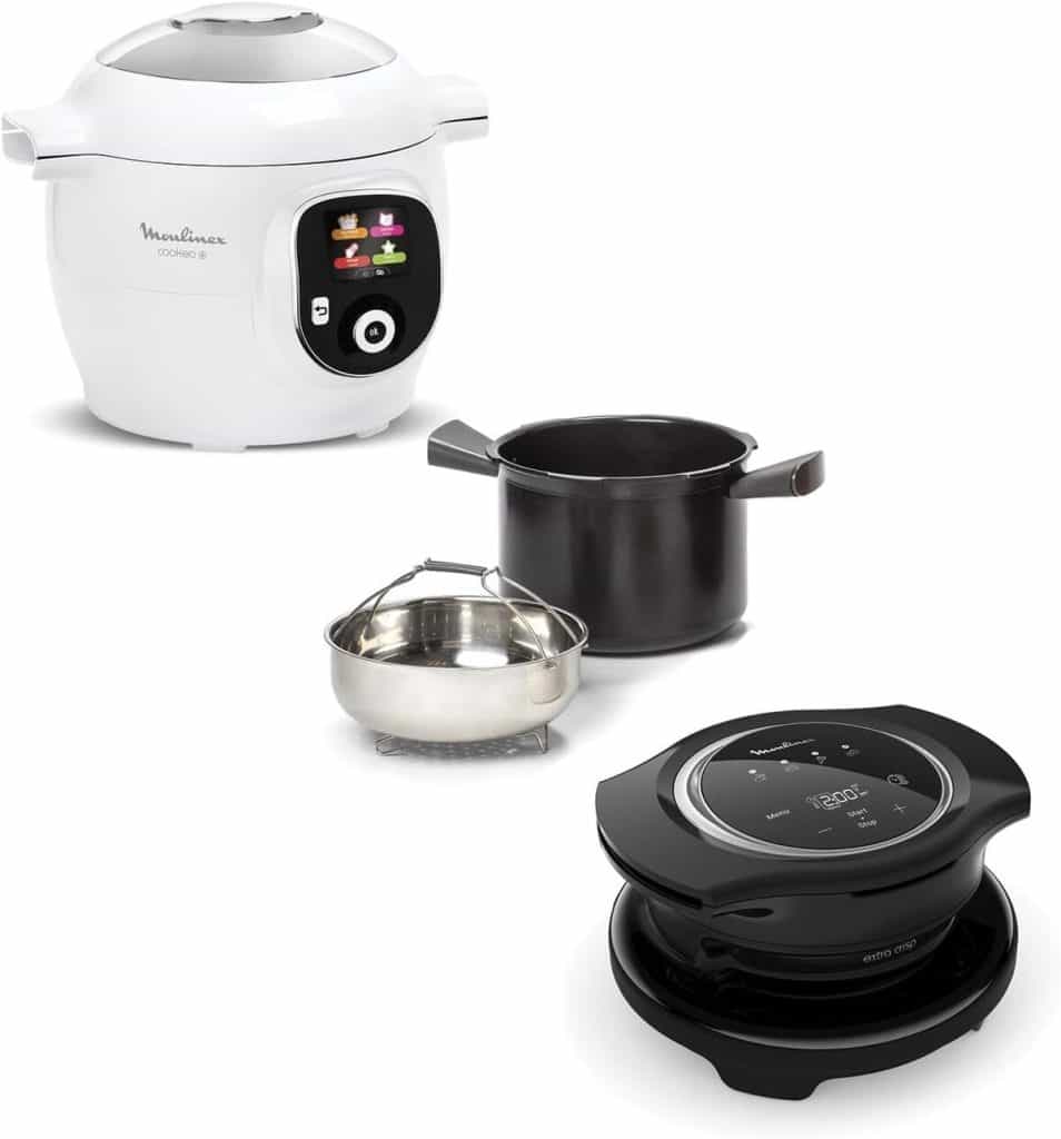Test : moulinex Cookeo+ et Couvercle Extra Crisp, le duo intelligent et polyvalent