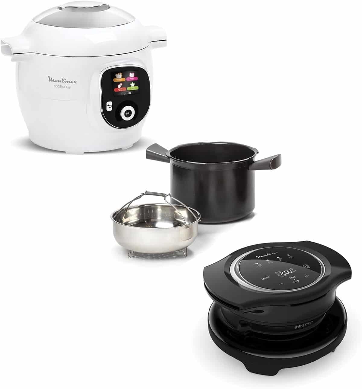 Test : moulinex Cookeo+ et Couvercle Extra Crisp, le duo intelligent et polyvalent