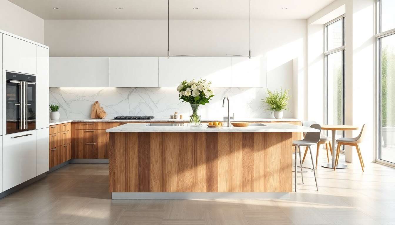 Tendances et mat&eacute;riaux pour votre plan de travail