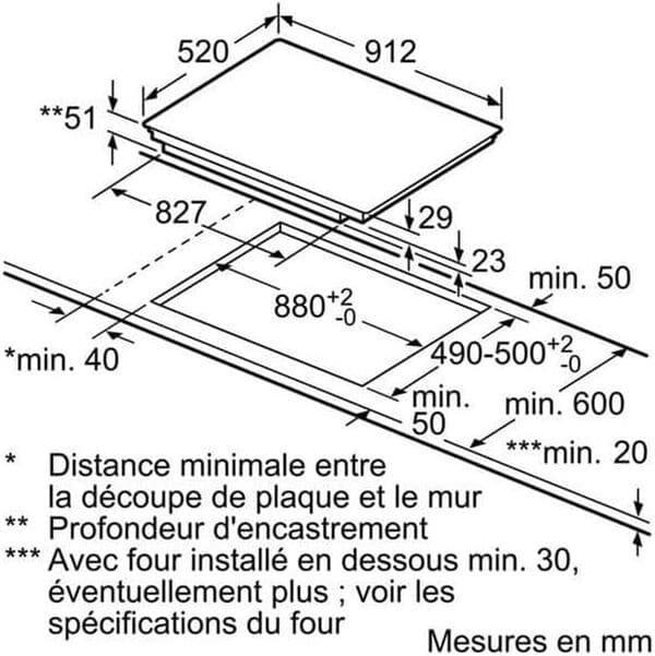SIEMENS Plaque induction EX975LXC1F