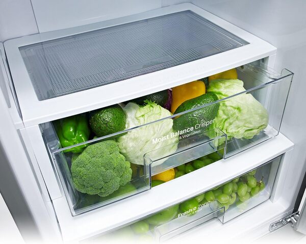 LG GBB 539S WQPB Réfrigérateur-congélateur (A++, 227 L, 91 L, NoFrost, congélation rapide, diagnostic intelligent) Blanc [Classe énergétique A++]