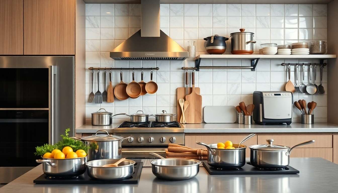 Les indispensables pour la préparation en cuisine