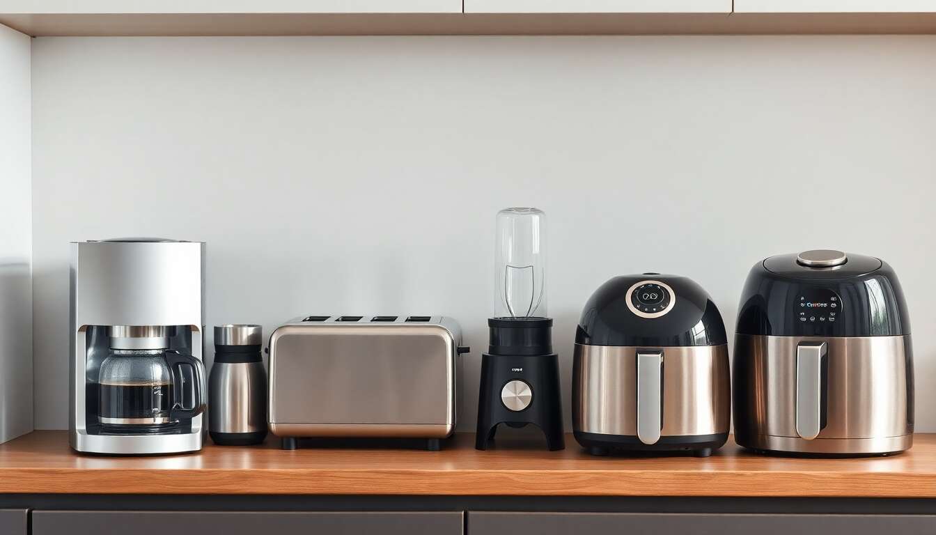 Petit électroménager de cuisine : les appareils phares et en vogue