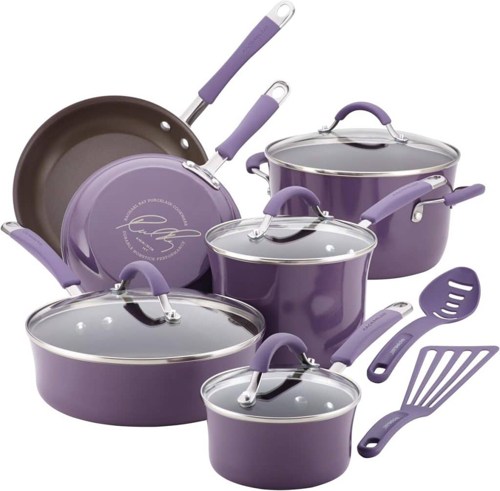 Test : batterie de cuisine Rachael Ray Cucina 12 pièces