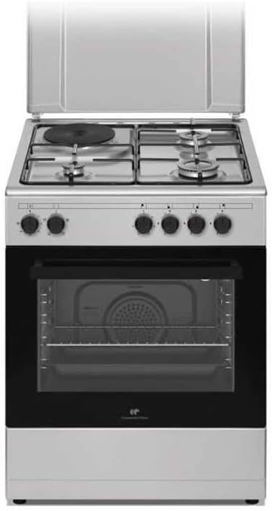 Test : cuisinière mixte Continental Edison CECM60FCS, efficacité et polyvalence 3+1
