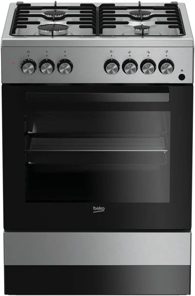 Test de la cuisinière Beko FSE62110DX