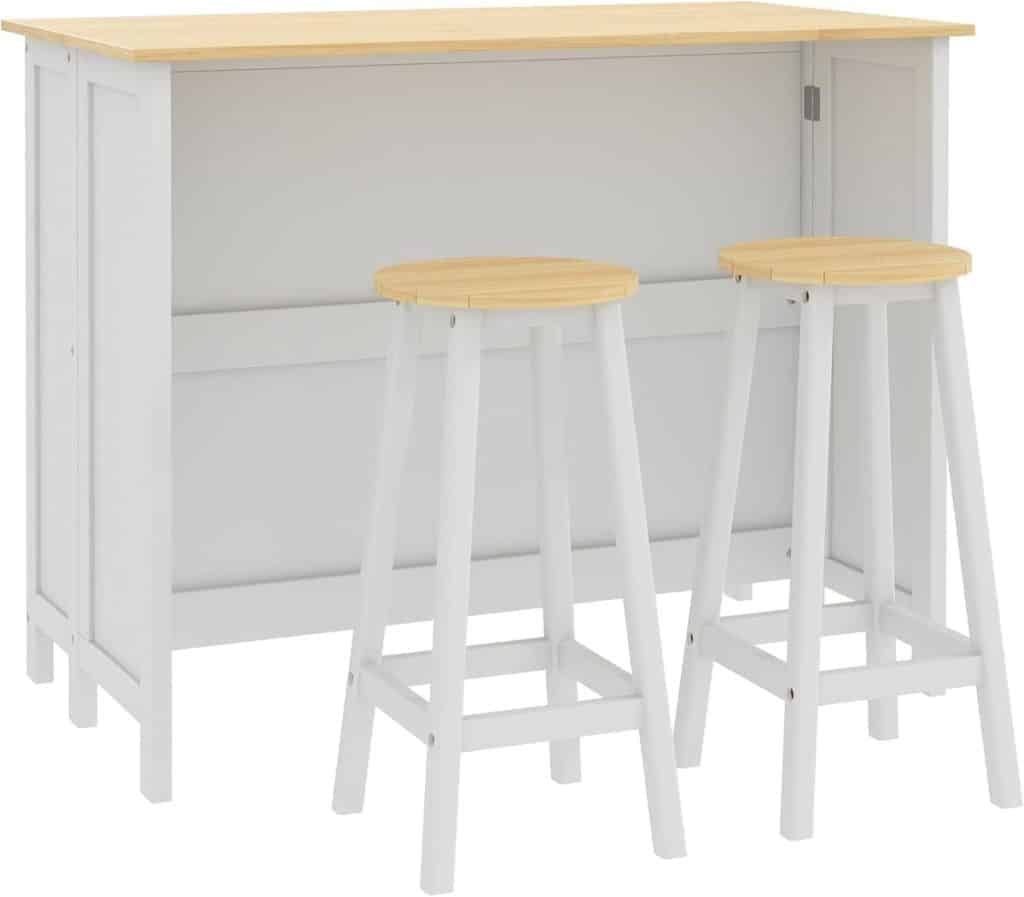 Test de l'îlot central HOMCOM : solution pratique et design moderne pour votre cuisine