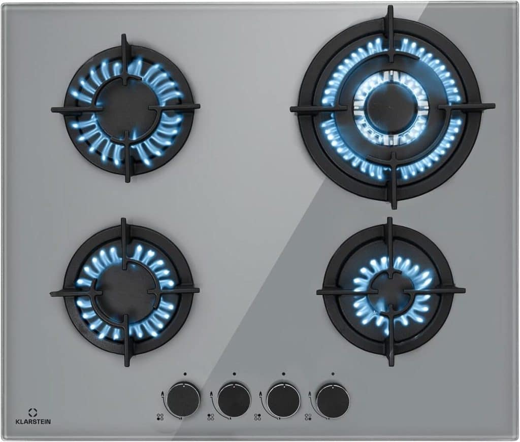 Test Klarstein : table de cuisson gaz 4 brûleurs 8000W