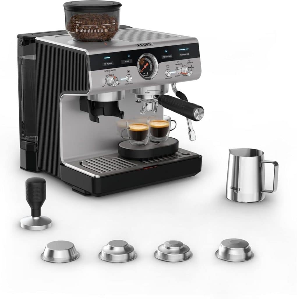 Test : krups Precision XP801T10, pour un espresso parfait