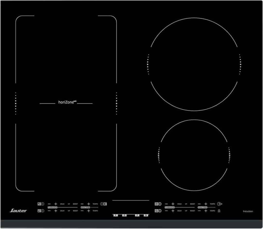 Test : plaque à induction Sauter SPI4664B, 7200W, 4 foyers