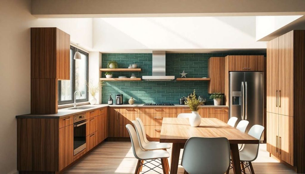 Quelles couleurs associer à une cuisine en bois ?