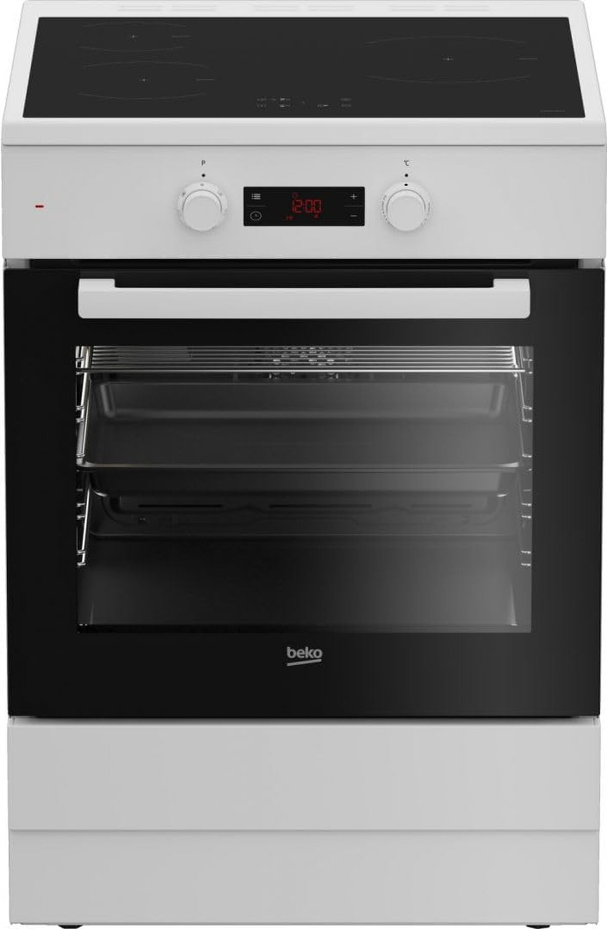 Test de la cuisinière induction Beko FSE68302MWC
