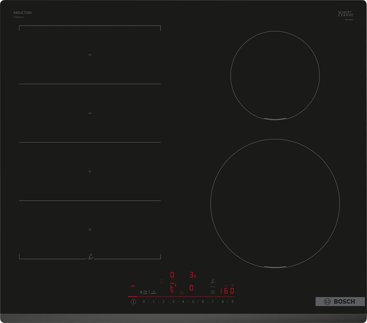 Test de la plaque induction Bosch PIX631HC1H : 4 feux en série 6