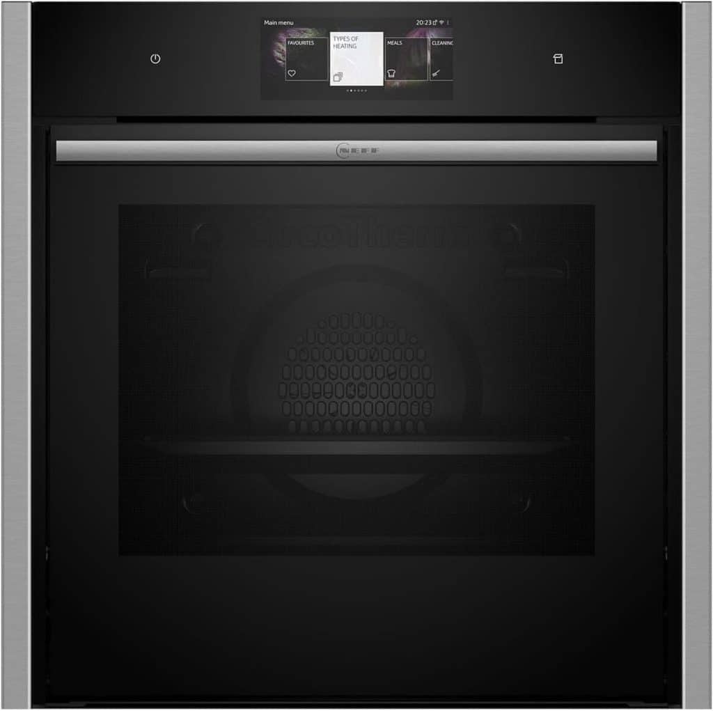 Test du four vapeur encastrable Neff B64VT73N0 : innovation Slide & Hide