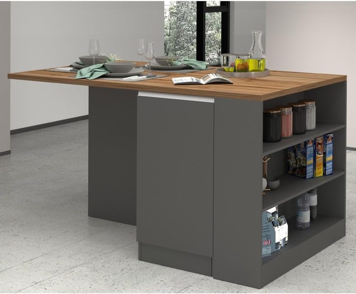 Test : îlot de cuisine VE.CA Balance anthracite