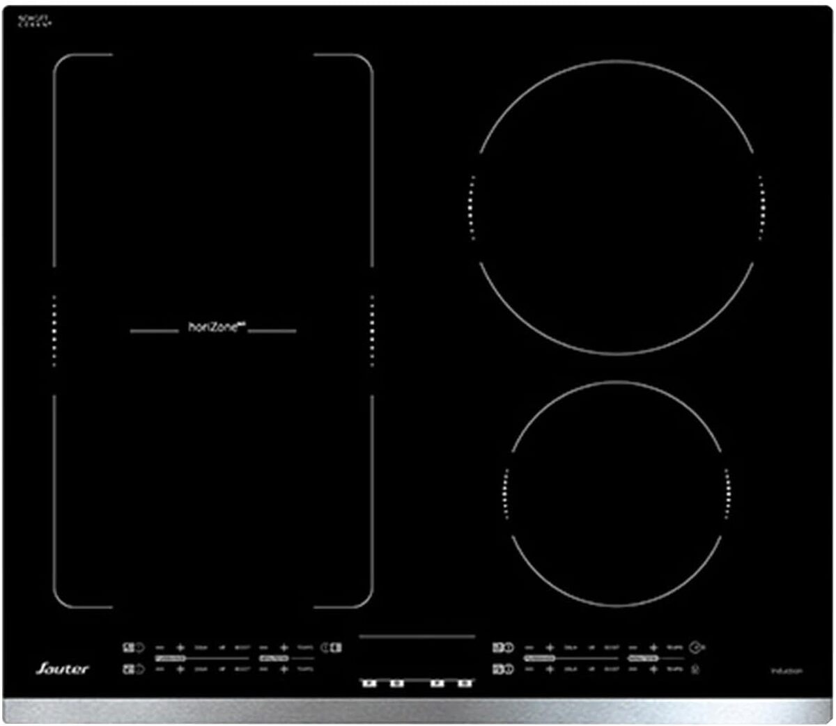 Test : plaque à induction Sauter SPI4664X - 7200W, 4 foyers