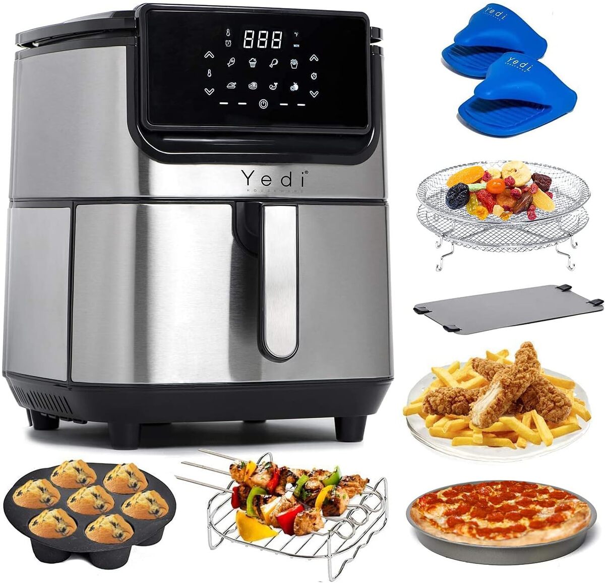 Test : yedi Evolution friteuse à air, 6, 4 L