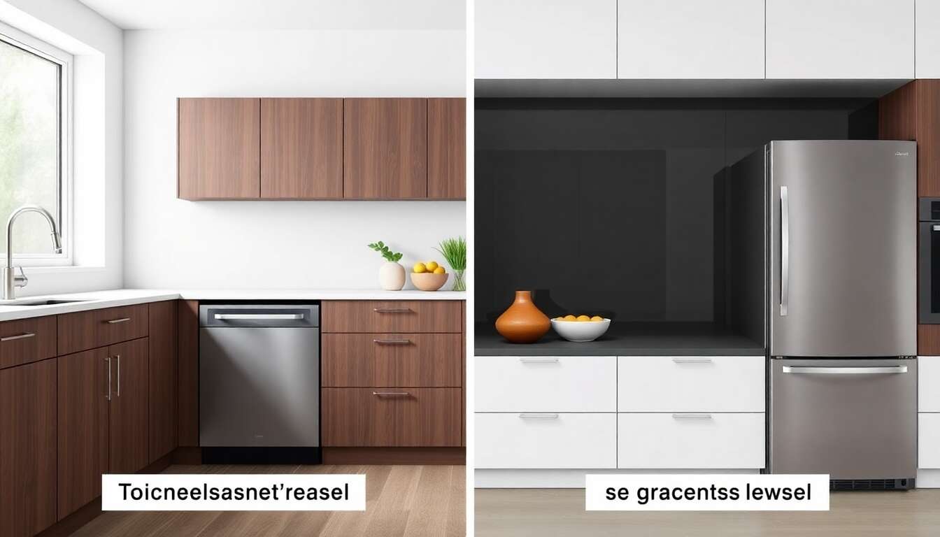 Choisir entre lave-vaisselle int&eacute;grable et pose libre