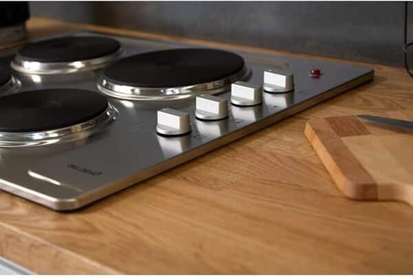 PLAQUE DE CUISSON ÉLECTRIQUE INOX 4 FEUX 5500 W| BELDEKO