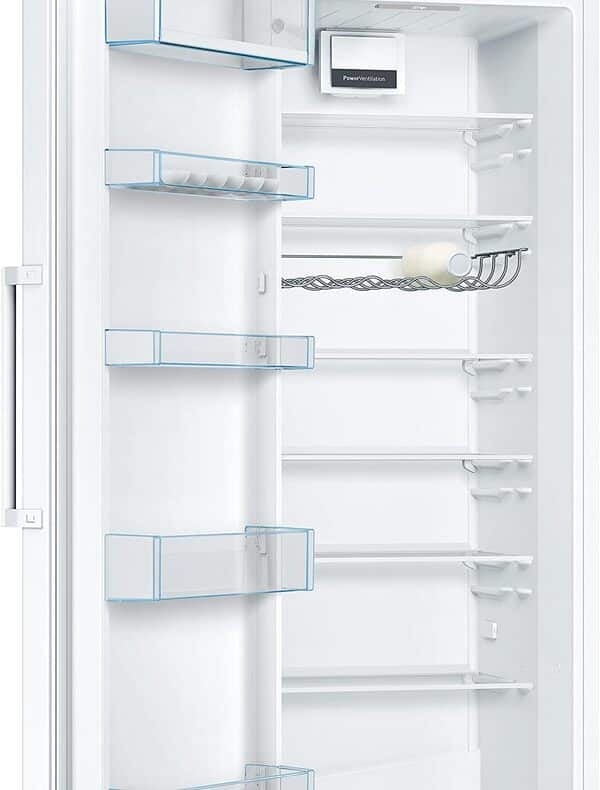 Bosch KSV33VWEP Réfrigérateur pose-libre VitaFresh Série 4 - 324 litres - 176 x 60 cm - Blanc [Classe énergétique E]