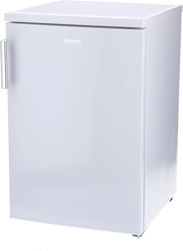 SEVERIN Réfrigérateur Sous-plan, Refrigerateur Table Top Pose libre, Réfrigérateur Tout Utile de Hauteur 84.5 cm, 133 L, Classe C, 58 kWh/an, 37 dB, Blanc, VKS 8843 [Classe énergétique C]
