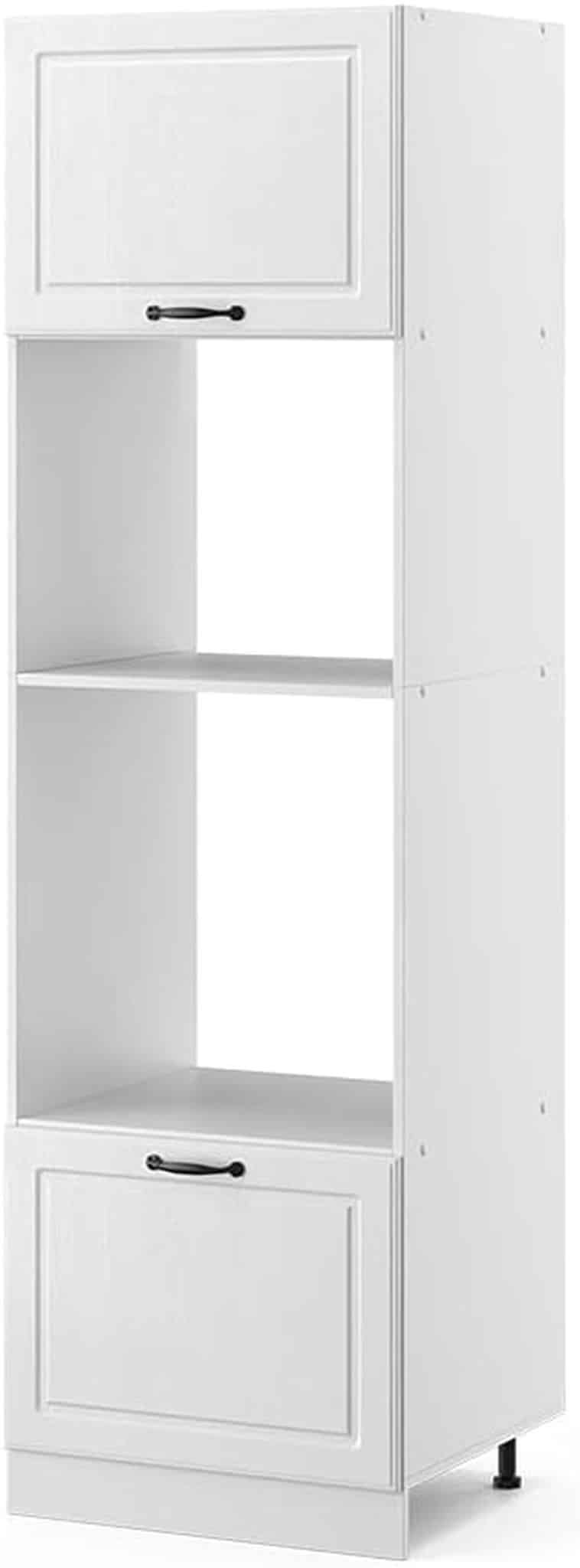 Test : armoire micro-ondes Vicco R-Line 60 cm, design blanc campagne