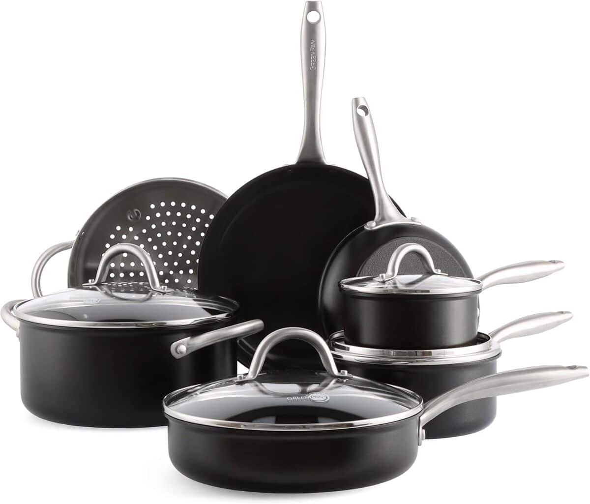 Test : batterie de cuisine GreenPan Lima Midnight, céramique antiadhésive