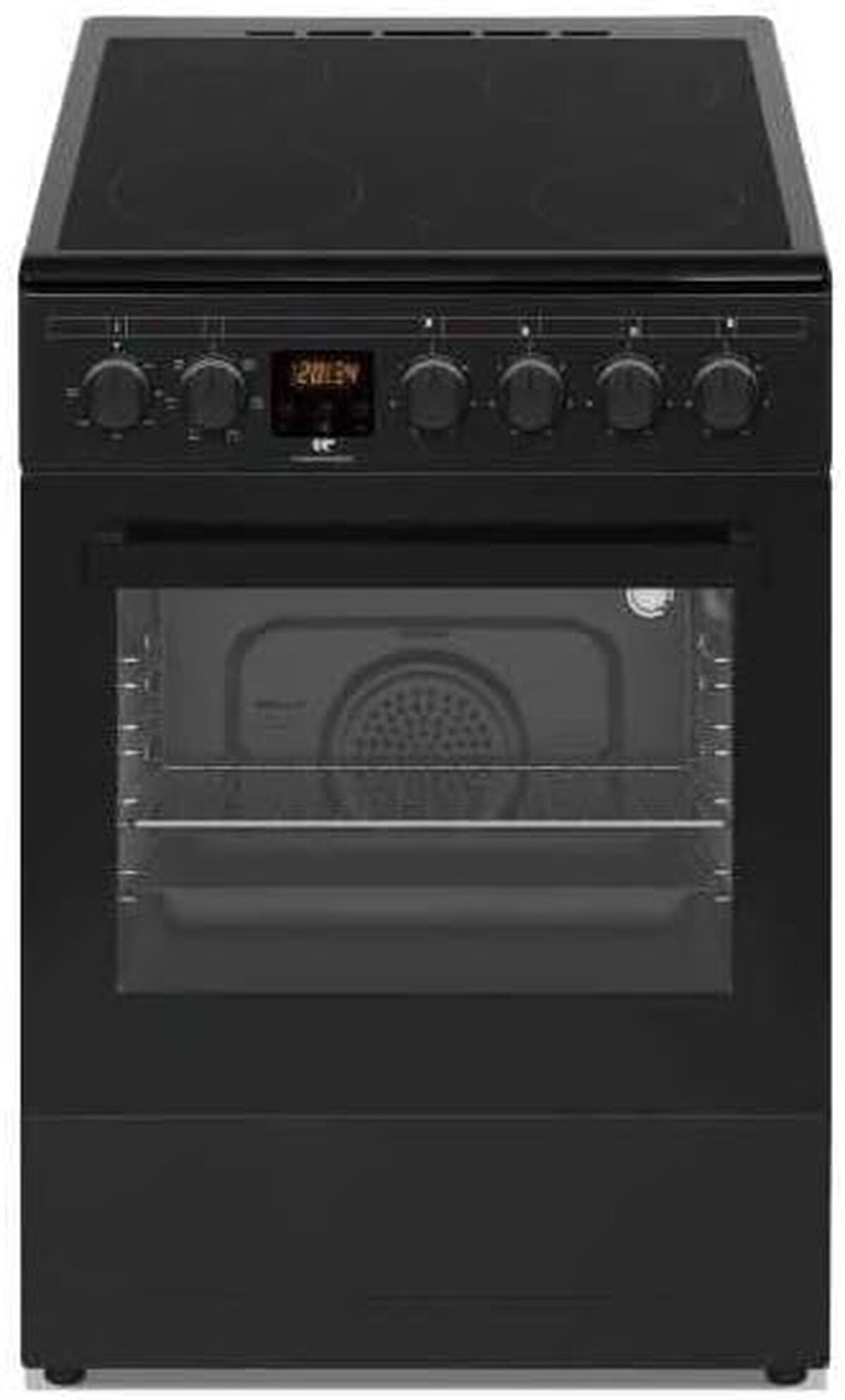Test : cuisinière vitrocéramique Continental Edison CECV50FCB - 4 feux noirs