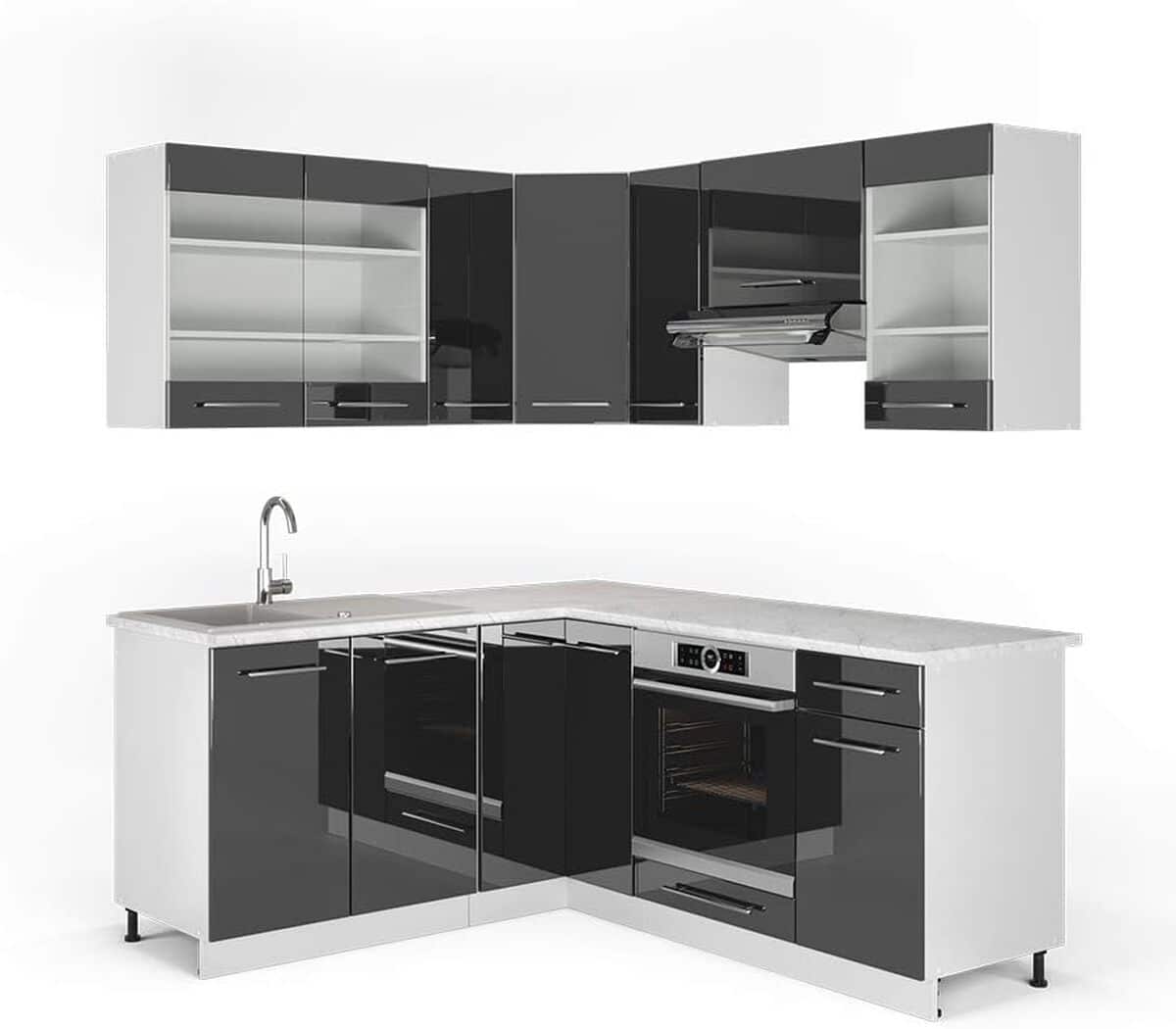 Test de la cuisine en angle Vicco Fame-Line : compact et stylée