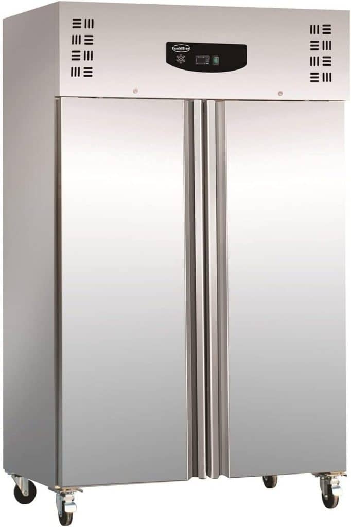 Test de l'armoire réfrigérée Combisteel R290Inox2 Portes 1340