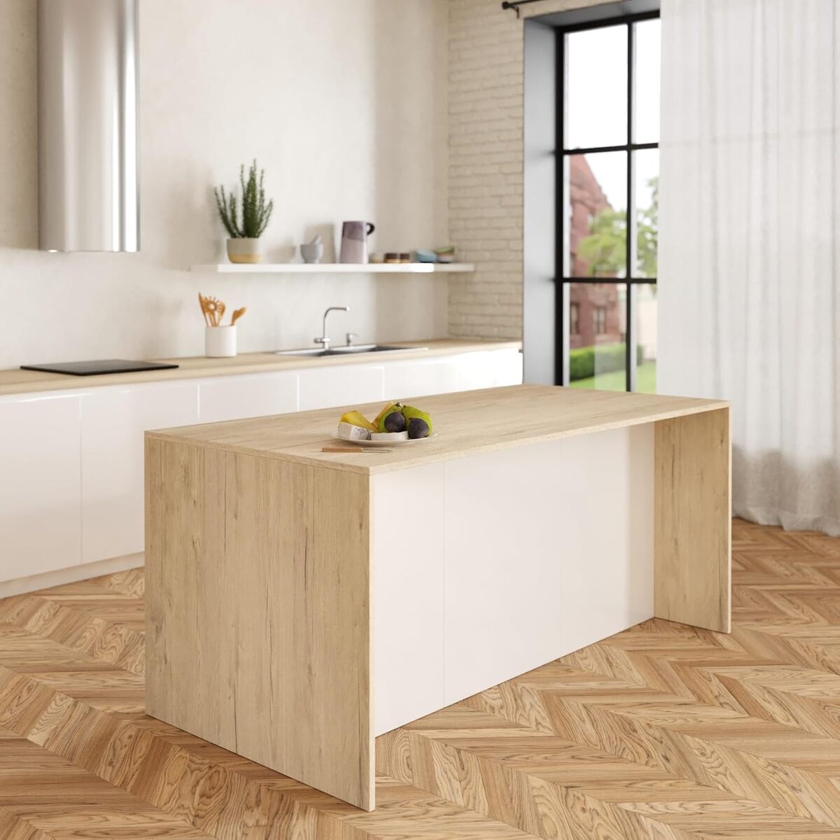 Test du buffet de cuisine Sophia par VE.CA : un design italien élégant et pratique