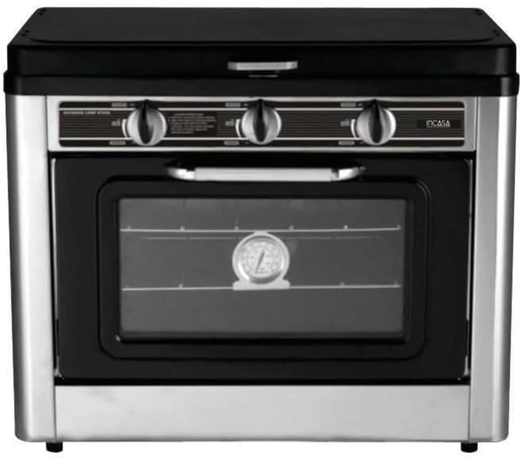 Test du combiné four/réchaud 2 feux INCASA 016463