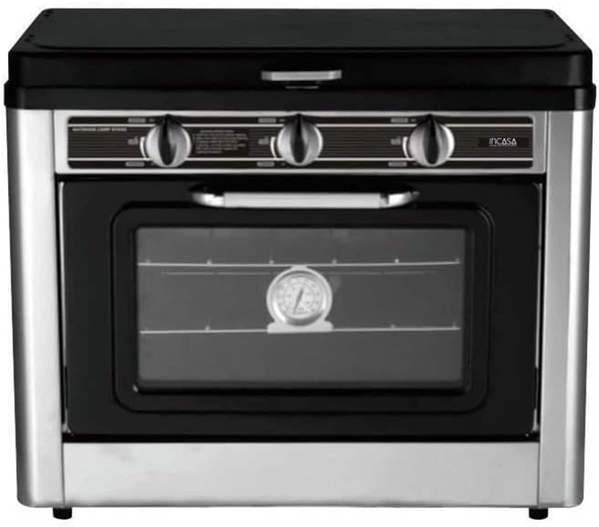 Test du combiné four/réchaud 2 feux INCASA 016463