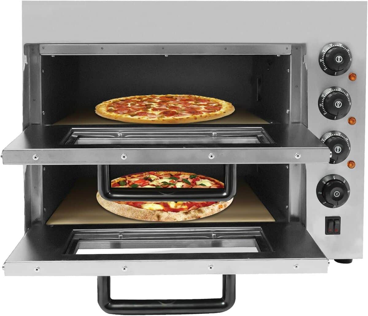 Test du four à pizza professionnel 3000 W : performance et polyvalence