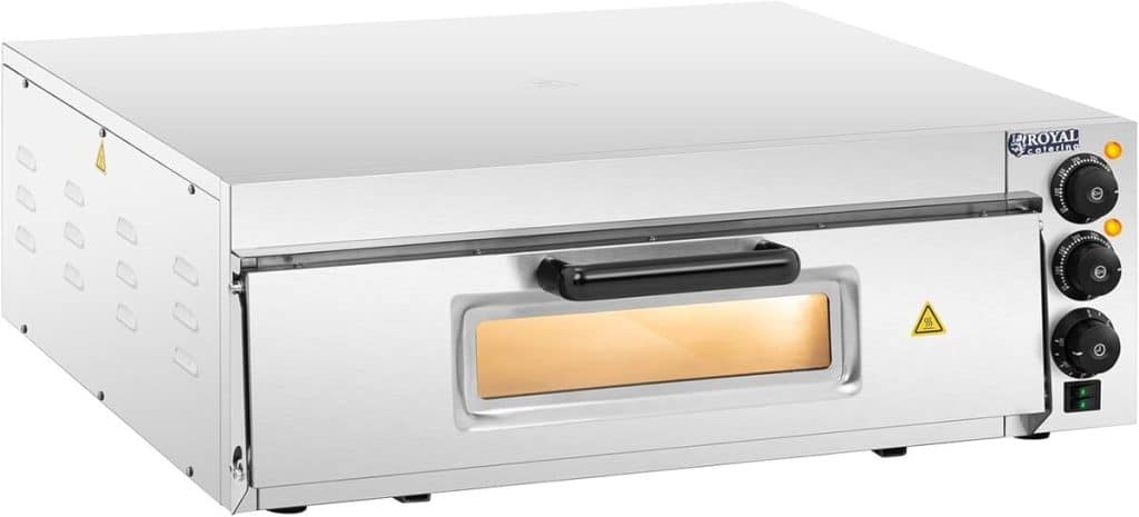Test : four à pizza électrique Royal Catering RCPO-2025-60-1